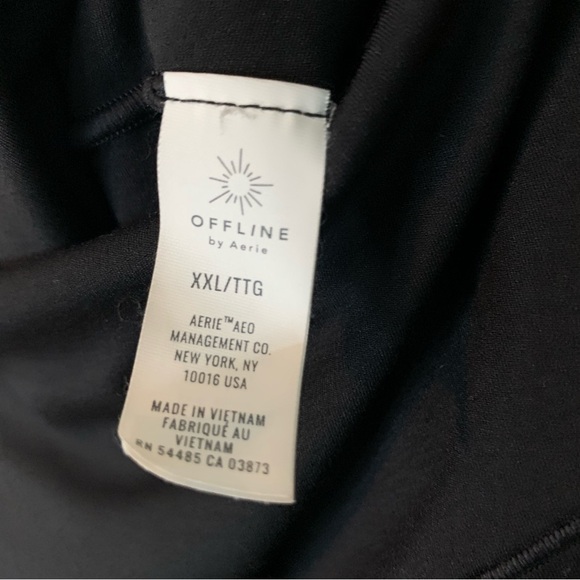 Aerie Real Me Black Leggings - Picture 6 of 8